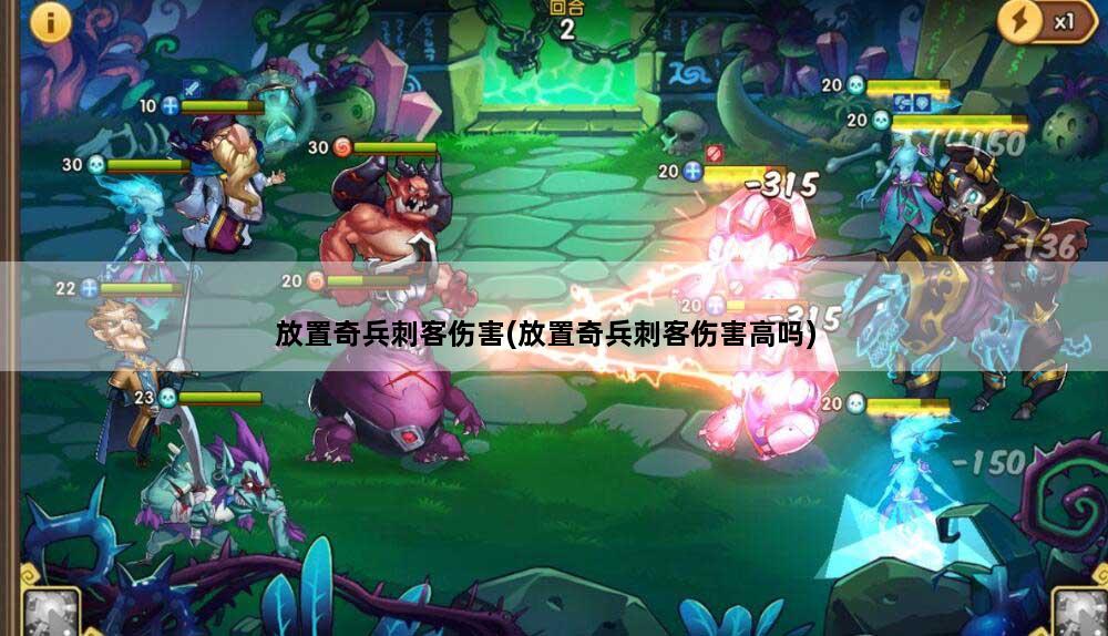 放置奇兵刺客伤害(放置奇兵刺客伤害高吗)